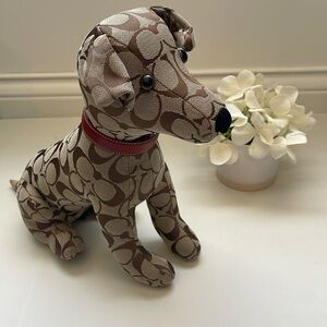 Coach Authentic Stuffed Jack Russell Collectible Dog